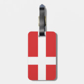 Dänemark Gepäckanhänger (Rückseite vertikal)