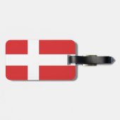 Dänemark Gepäckanhänger (Rückseite horizontal)
