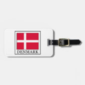 Dänemark Gepäckanhänger (Vorderseite horizontal)