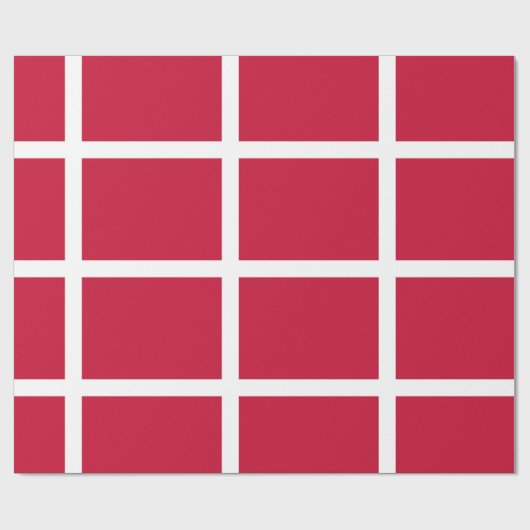 Dänemark Geschenkpapier (Flach)