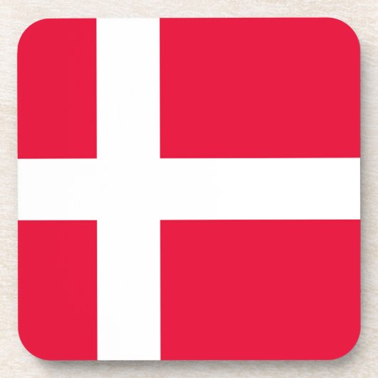 Dänemark Getränkeuntersetzer (Vorderseite)