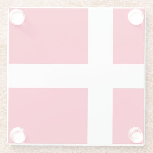Dänemark Glasuntersetzer (Rückseite)