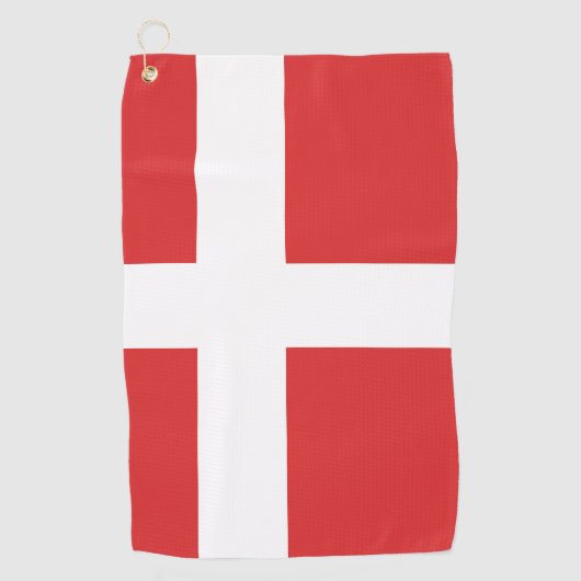 Dänemark Golfhandtuch (Vorderseite)
