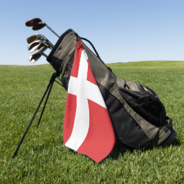 Dänemark Golfhandtuch