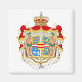 Dänemark Großwappen Magnet (Vorne)