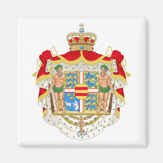 Dänemark Großwappen Magnet
