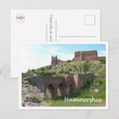 Dänemark - Hammershus - Postkarte (Vorne/Hinten)