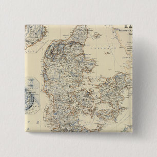 Dänemark, Hannover, Brunswick, Mecklenburg Button