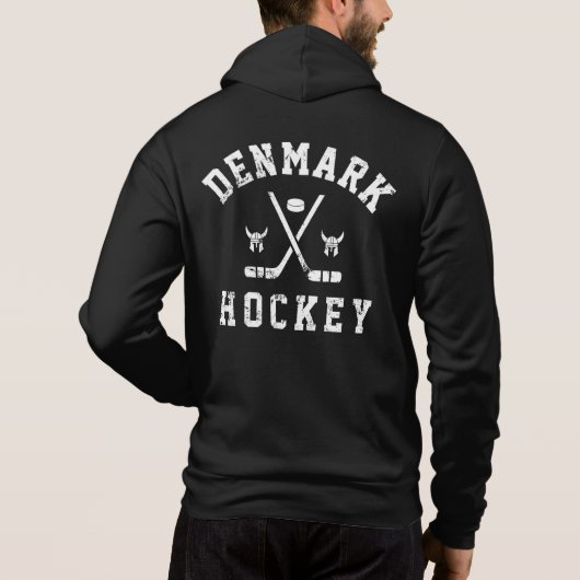 Dänemark Ice Hockey Hoodie (Rückseite)