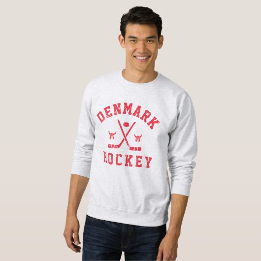 Dänemark Ice Hockey Sweatshirt (Vorne ganz)