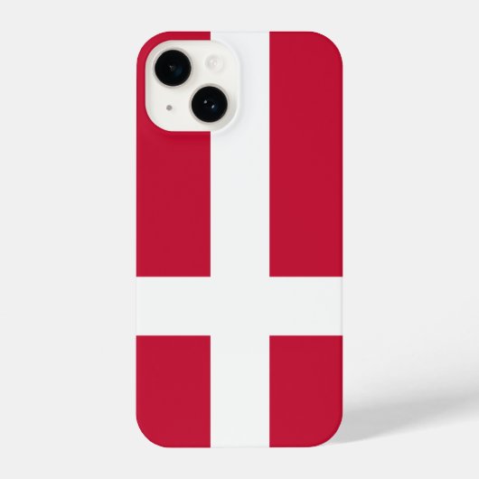 Dänemark iPhone Hülle (Rückseite)