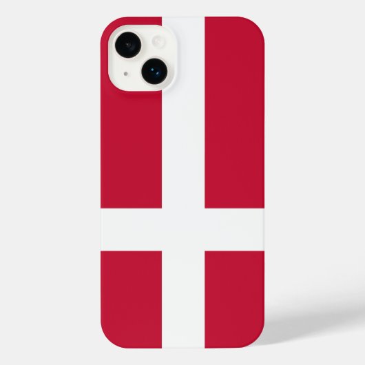 Dänemark iPhone Hülle (Rückseite)