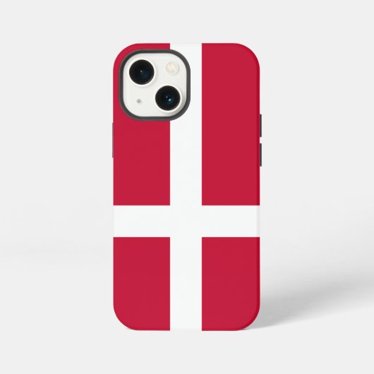 Dänemark iPhone Hülle (Rückseite)