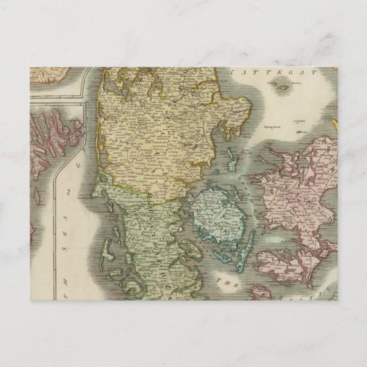 Dänemark, Island, Ferosinseln Postkarte (Vorderseite)