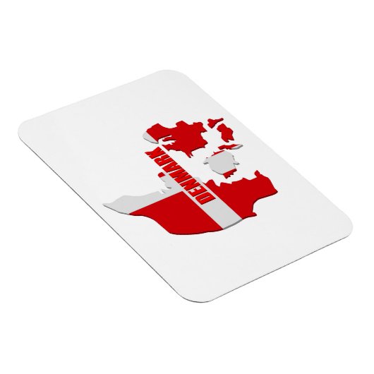 Dänemark-Karte Magnet (Rechte Seite)