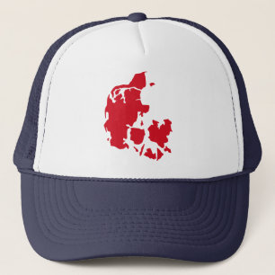 Dänemark-Karte Truckerkappe