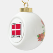 Dänemark Keramik Kugel-Ornament (Rechts)