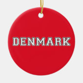Dänemark Keramik Ornament (Vorne)