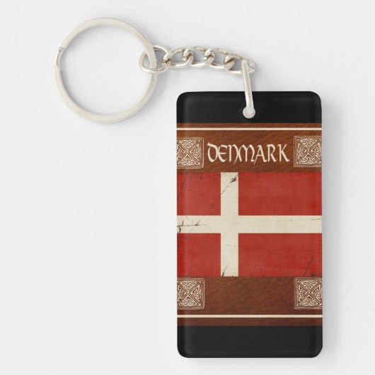 Dänemark Key Chain Souvenir Schlüsselanhänger (Vorderseite)