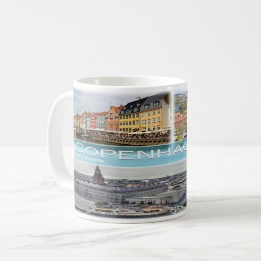 Dänemark - Kopenhagen - Kaffeetasse (Vorderseite Links)