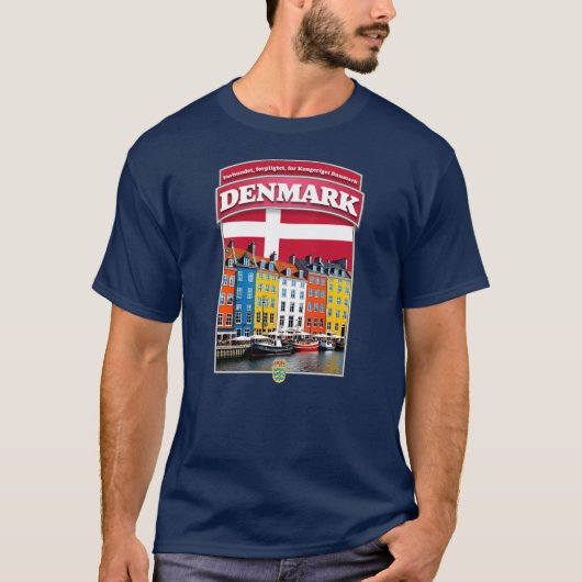 Dänemark Kopenhagen T-Shirt (Vorderseite)