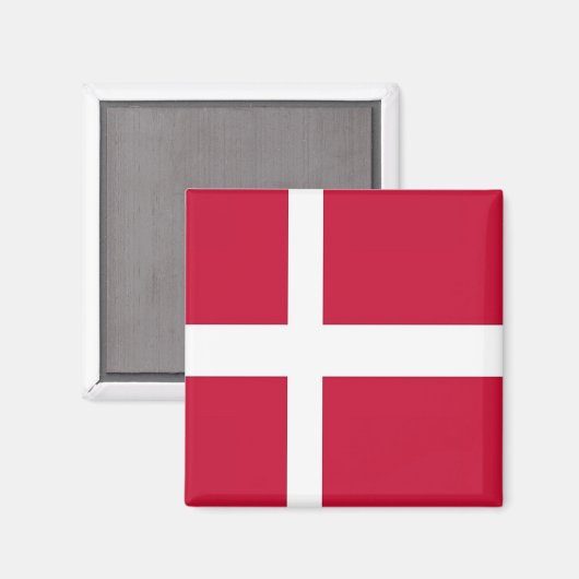 Dänemark, Kühlschrank Magnet (Vorderseite/Rückseite)