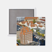 Dänemark Kühlschrank Magnet (Vorderseite/Rückseite)