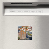 Dänemark Kühlschrank Magnet (In Situ (Geschirrspüler))