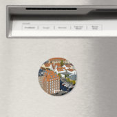 Dänemark Kühlschrank Magnet (In Situ (Geschirrspüler))