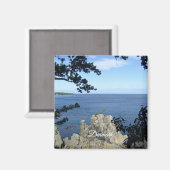 Dänemark: Küste Dänemarks Magnet (Vorderseite/Rückseite)