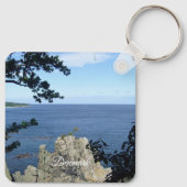 Dänemark: Küste Dänemarks Schlüsselanhänger (Rückseite)