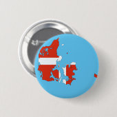 Dänemark-Land Button (Vorne & Hinten)