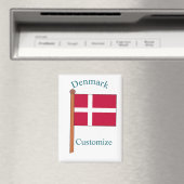 Dänemark Landesflagge Thunder_Cove Magnet (In Situ (Geschirrspüler))