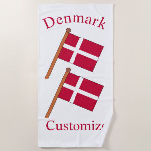 Dänemark Landesflagge Thunder_Cove Strandtuch
