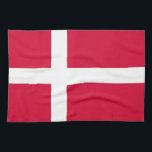 Dänemark-Landesflaggetuch Küchentuch<br><div class="desc">Dänemark-Landesflaggetuch</div>
