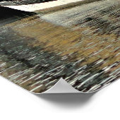 Dänemark, Landschaftlicher Kanal in Kopenhagen Poster (Ecke)