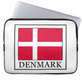 Dänemark Laptopschutzhülle (Vorderseite)