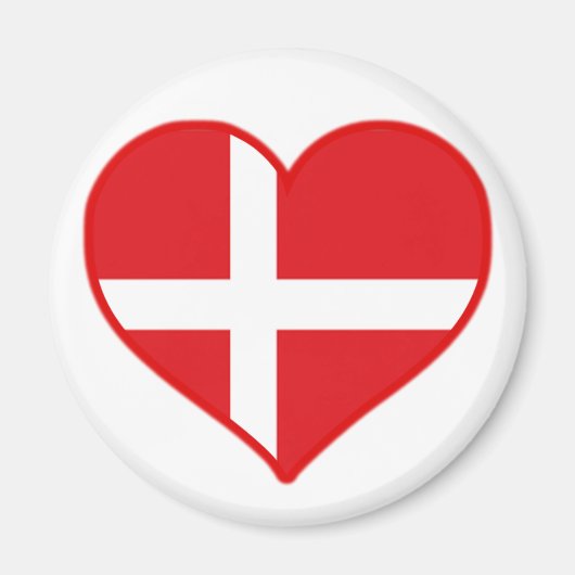 Dänemark Liebe Magnet (Vorne)