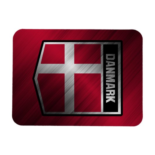 Dänemark Magnet (Horizontal)