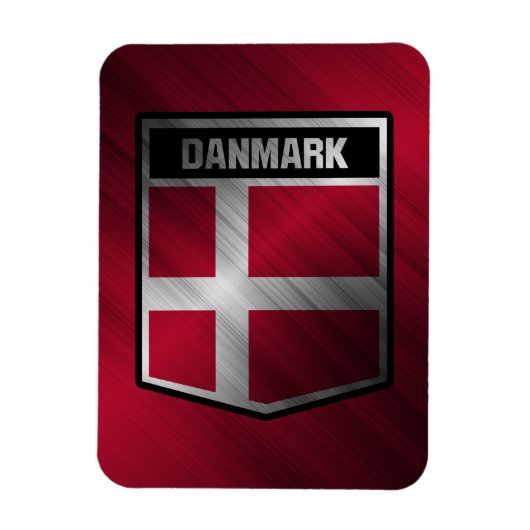 Dänemark Magnet (Vertikal)