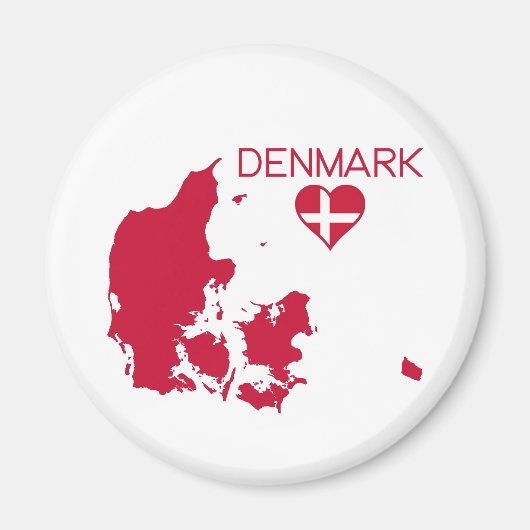 Dänemark Magnet (Vorne)