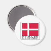 Dänemark Magnet (Vorderseite/Rückseite)
