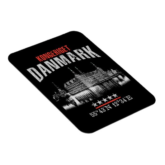 Dänemark Magnet (Rechte Seite)