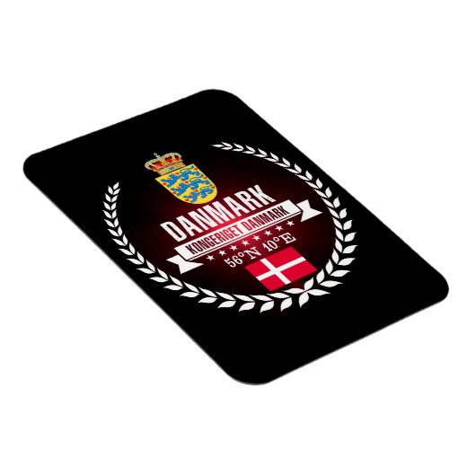Dänemark Magnet (Rechte Seite)