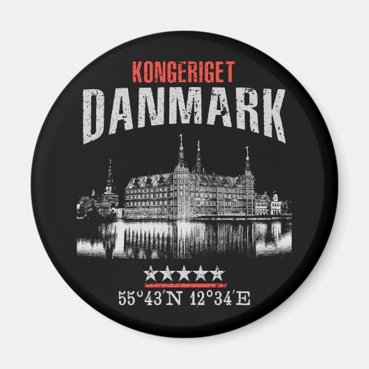 Dänemark Magnet (Vorne)