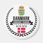 Dänemark Magnet (Vorne)