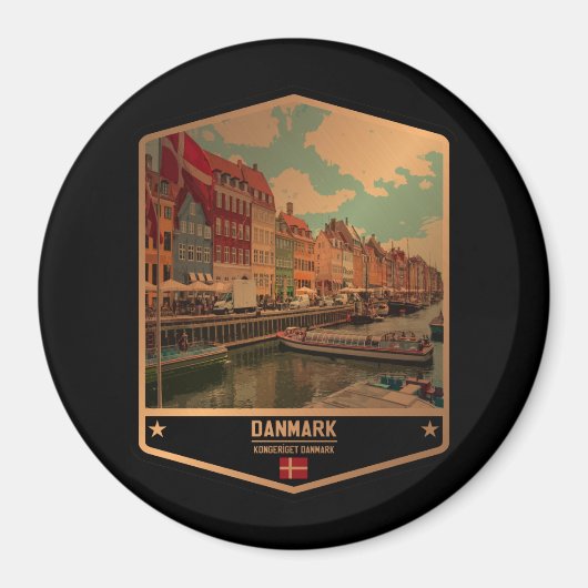 Dänemark Magnet (Vorne)