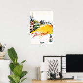Dänemark Malerei SAS Reiseplakat Dänische Kunst Pr Poster (Heimbüro)