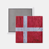 Dänemark Marble Stone Magnet (Vorderseite/Rückseite)