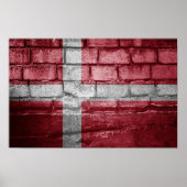 Dänemark-Mauer Poster (Vorne)